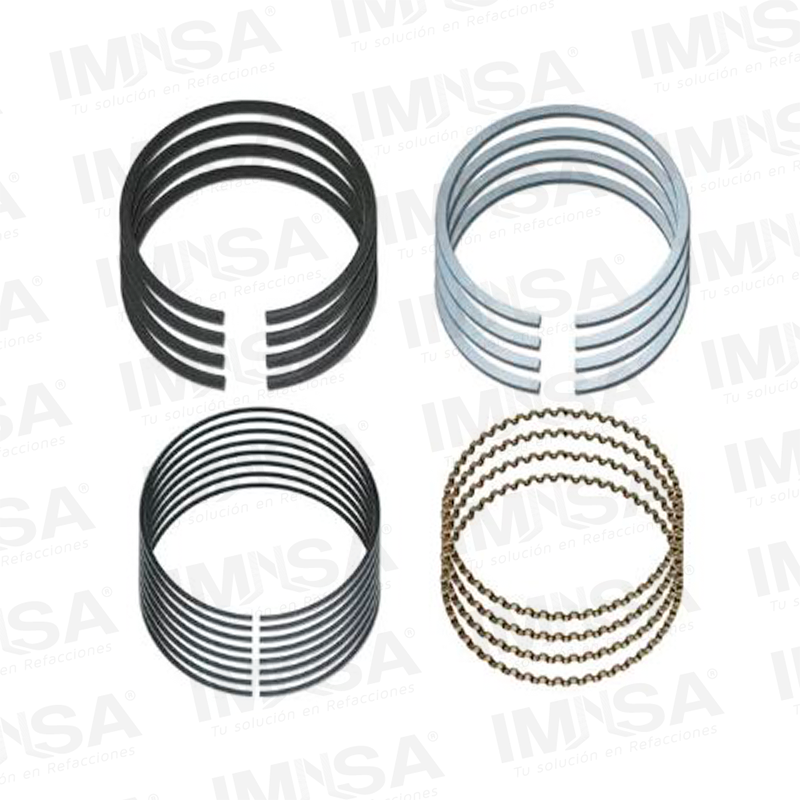 Juego de anillos de piston 0.50MM Mitsubishi 4G54